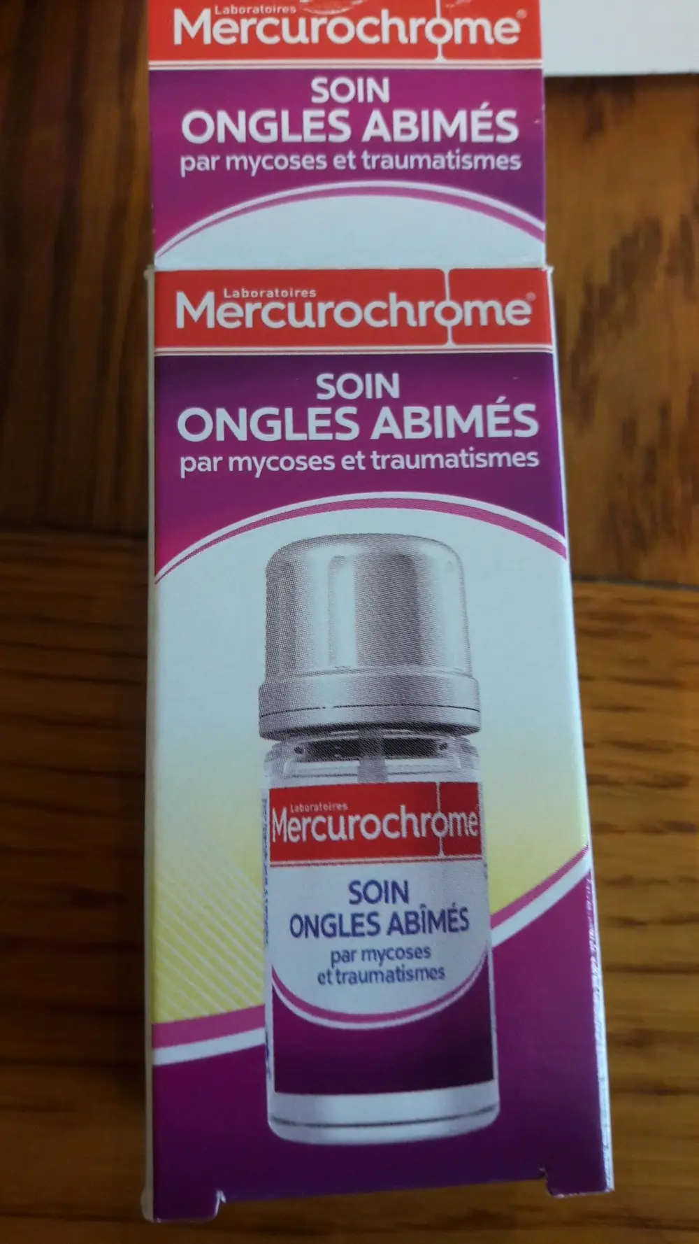 MERCUROCHROME - Soin ongles abimés