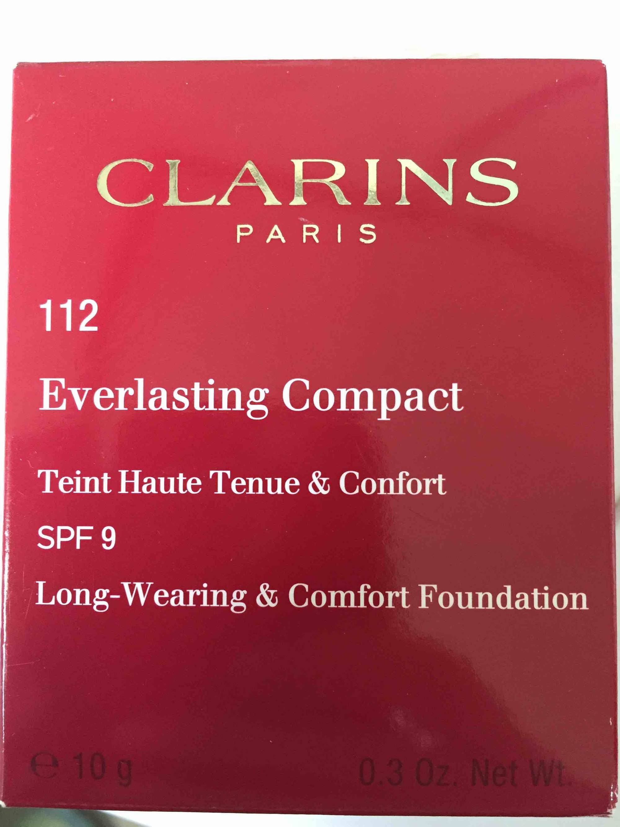 CLARINS - Everlasting Compact - Teint haute tenue & confort 112 SPF 9
