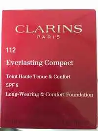 CLARINS - Everlasting Compact - Teint haute tenue & confort 112 SPF 9