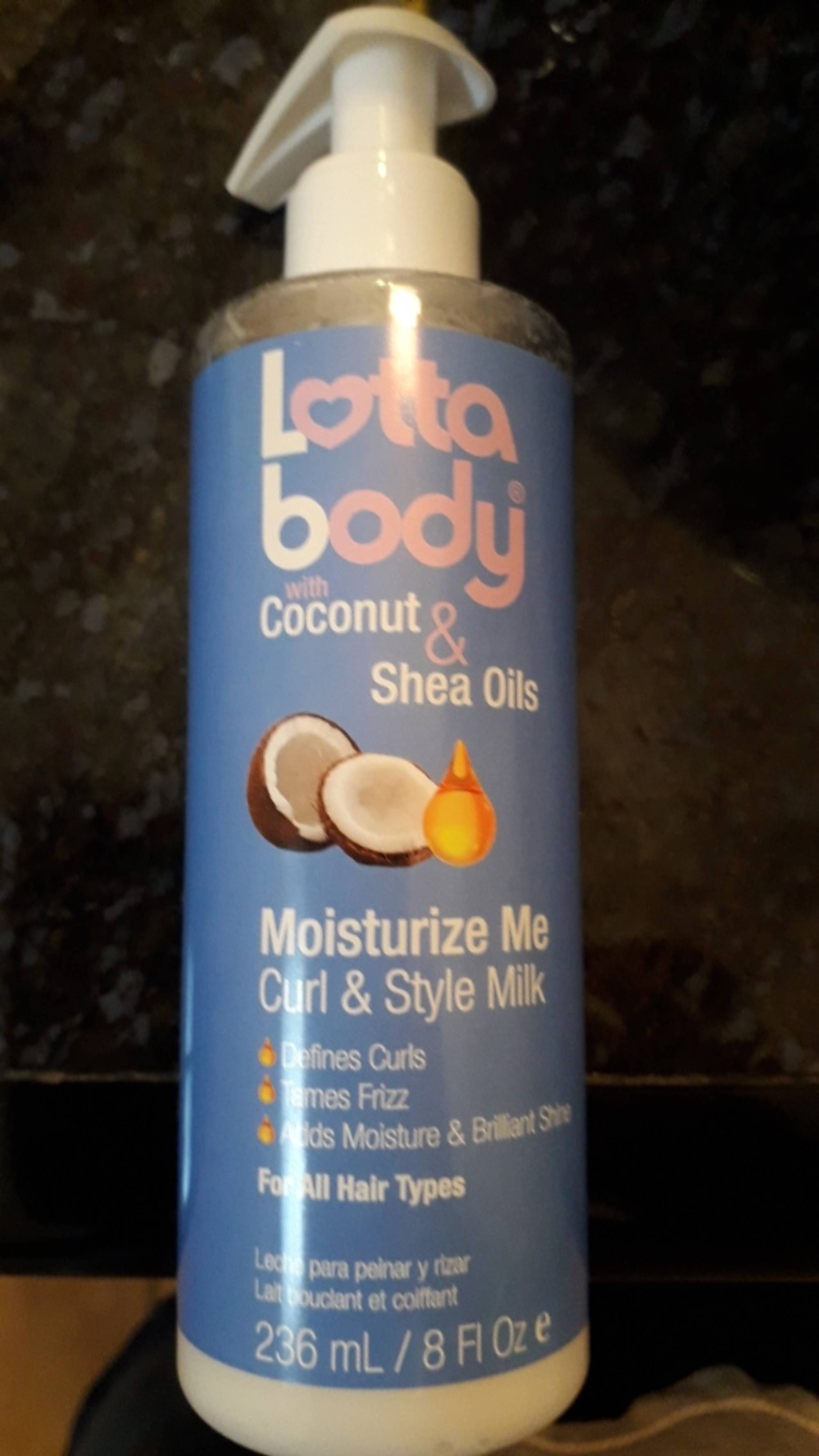 LOTTA BODY - Coconut and shea oils - Moisturize Me