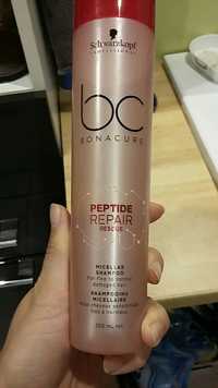 SCHWARZKOPF - BC Peptide repair rescue - Shampooing micellaire