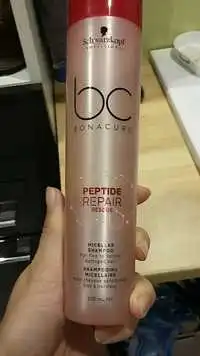 SCHWARZKOPF - BC Peptide repair rescue - Shampooing micellaire