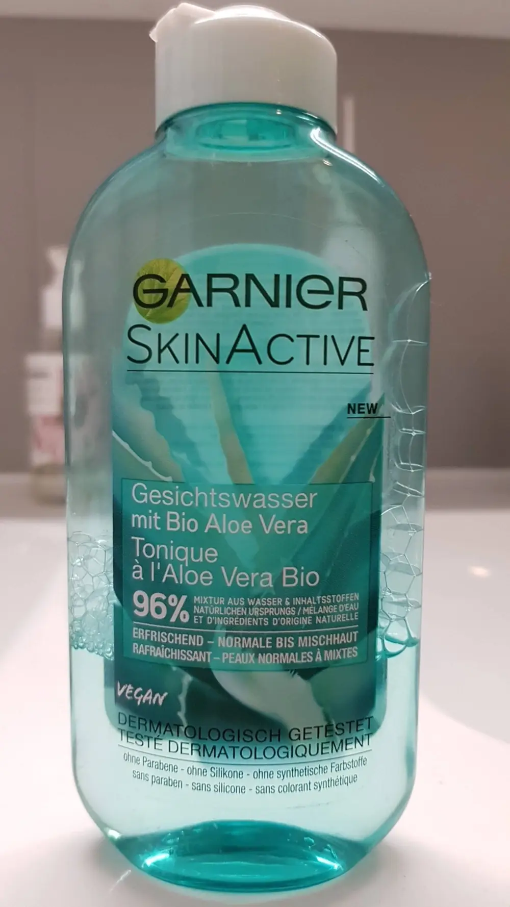 GARNIER - SkinActive - Tonique à l'aloe vera bio