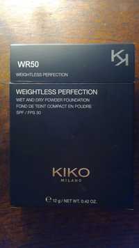 KIKO - Weightless perfection - Fond de teint compact en poudre SPF/FPS 30