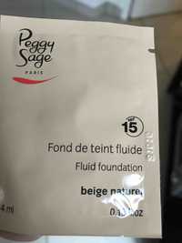 PEGGY SAGE - Fond de teint fluide beige naturel spf 15
