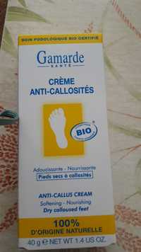 GAMARDE - Crème anti-callosités bio