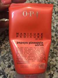 O.P.I - Manicure pedicure by Opi - Papaya pineapple scrub