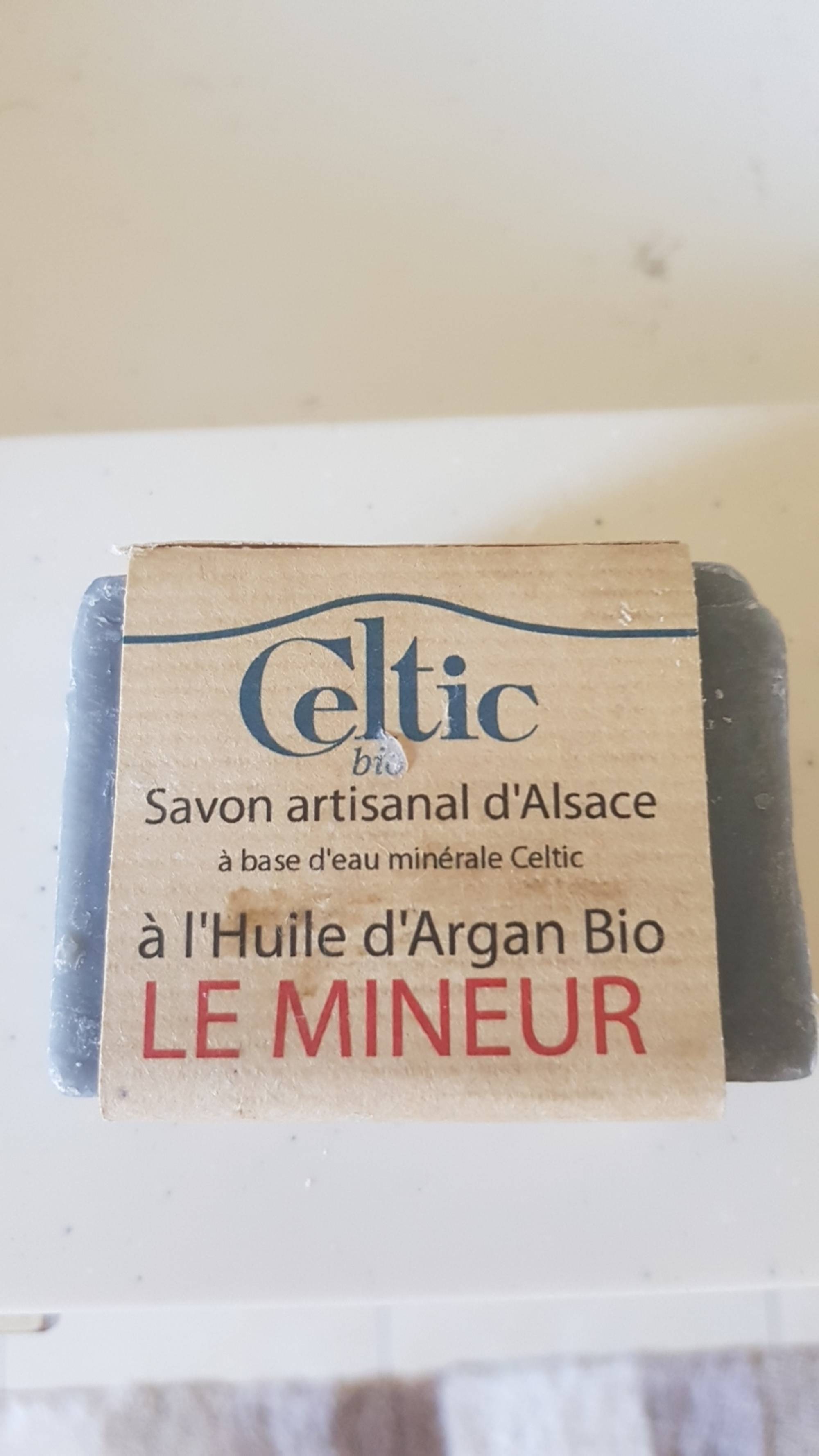 CELTIC BIO - Le mineur - Savon artisanal d'Alsace