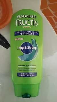 GARNIER - Fructis long & strong - Après-shampooing fortifiant 
