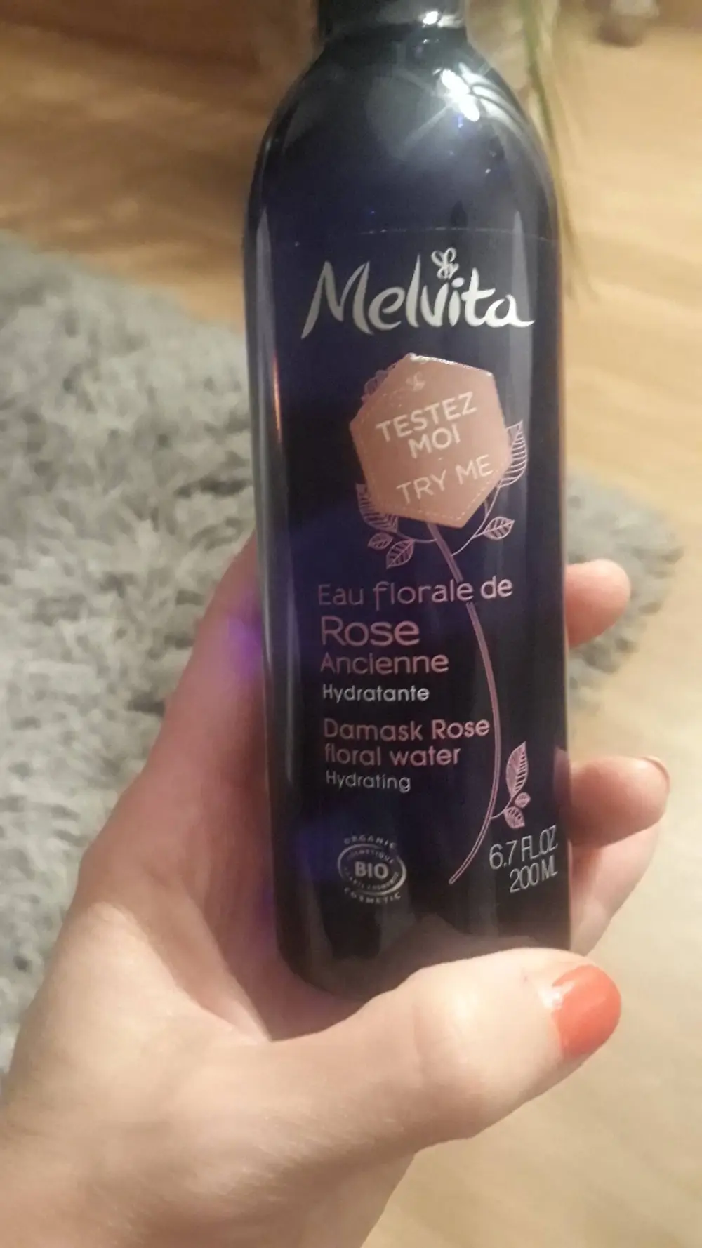 MELVITA - Eau florale de Rose Ancienne