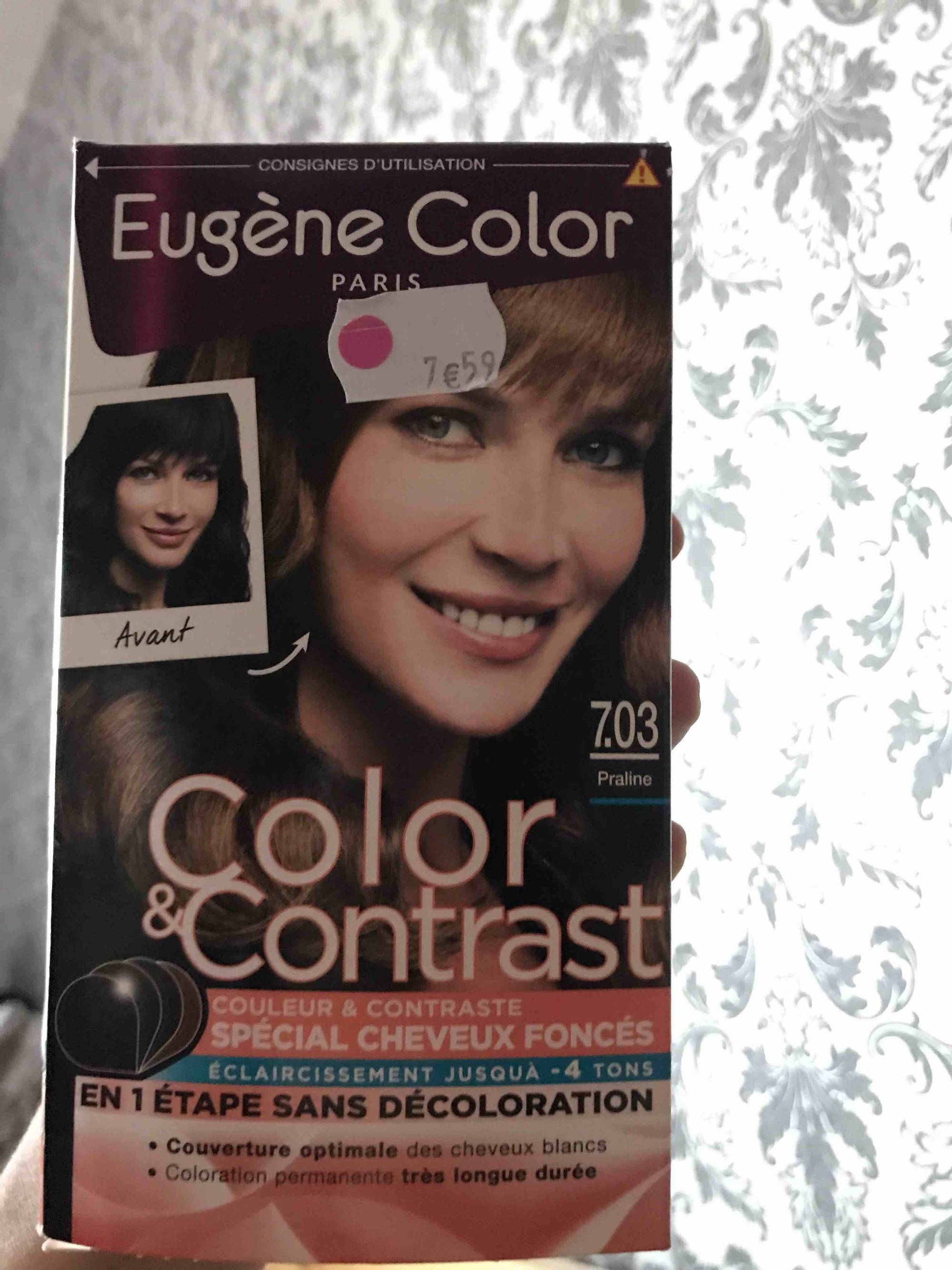 EUGÈNE COLOR - Color & contrast - Coloration permanente 7.03 praline