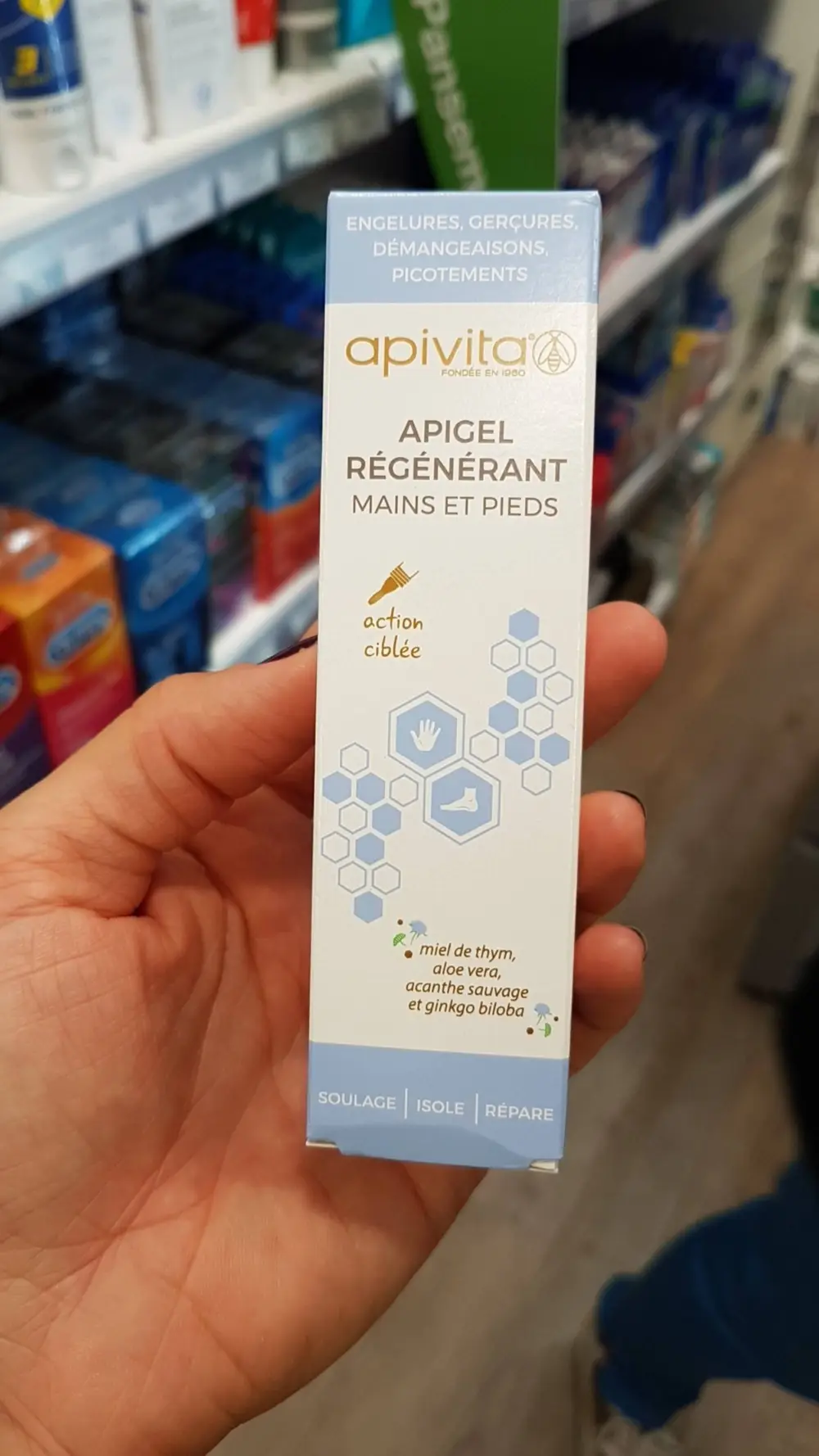 APIVITA - Apigel régénérant mains et pieds