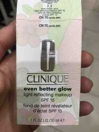 CLINIQUE - Even better glow - Fond de teint révélateur d'éclat SPF 15