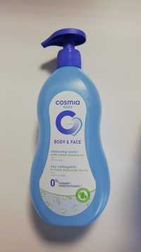 COSMIA - Baby body & face - Eau nettoyante à l'huile d'amande douce