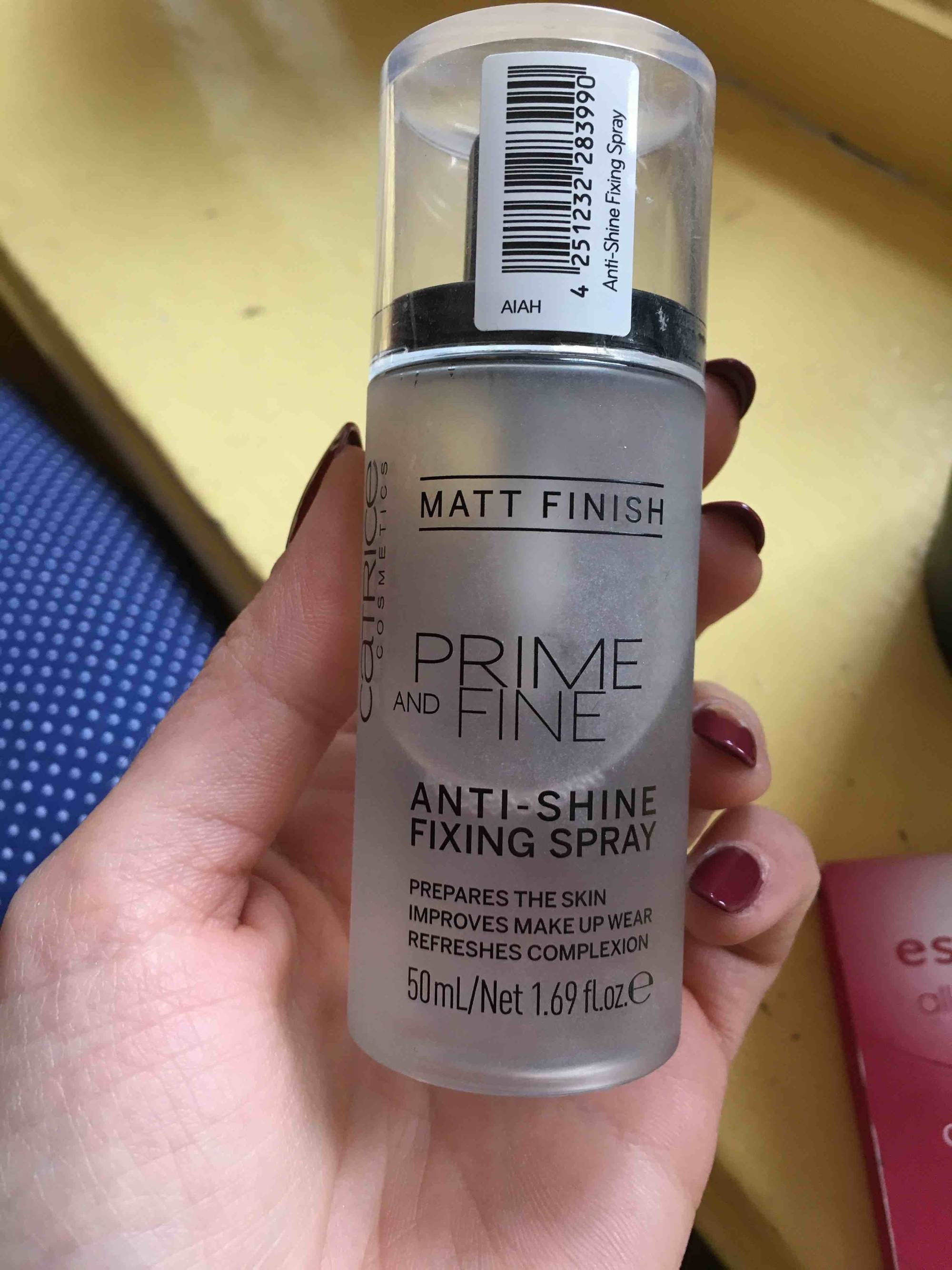 CATRICE - Matt finish prime and fine - Anti-shine fixing spray