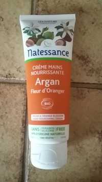 NATESSANCE - Argan Fleur d'Oranger - Crème mains nourrissante