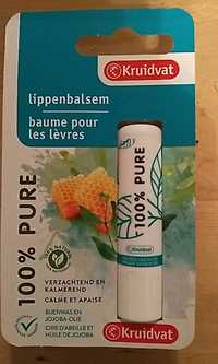 KRUIDVAT - Baume pour les lèvres - 100% Pure