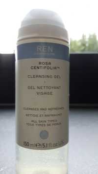 REN - Rosa centifolia - Gel nettoyant visage