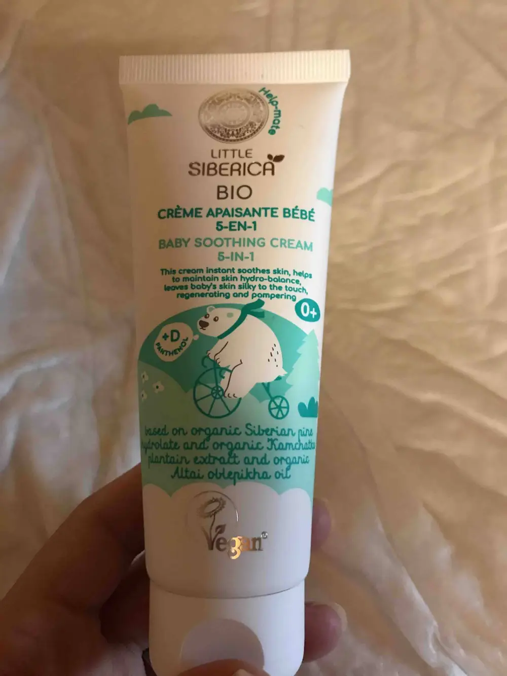 NATURA SIBERICA - Little siberica bio - Crème apaisante bébé 5 en 1