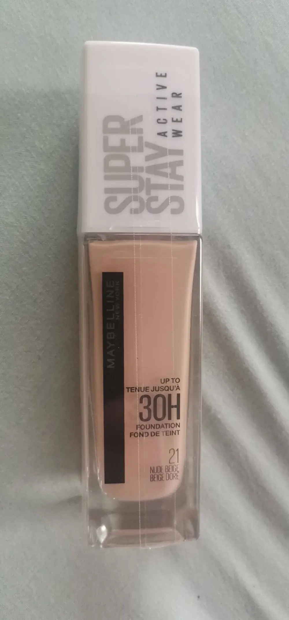 MAYBELLINE NEW YORK - Super stay - Fond de teint 21 nude beige doré 30h