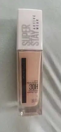 MAYBELLINE NEW YORK - Super stay - Fond de teint 21 nude beige doré 30h