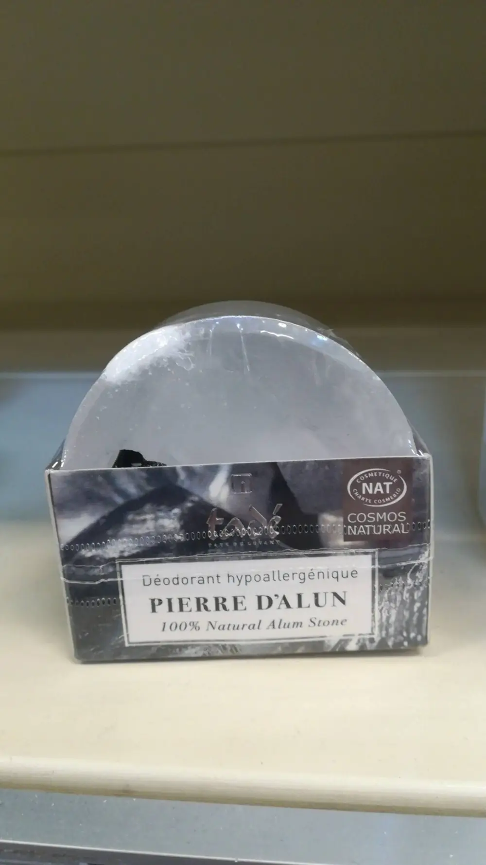 TADÉ - Pierre d'alun - Déodorant hypoallergénique