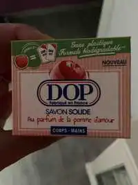 DOP - Savon solide au parfum de la pomme d'amour