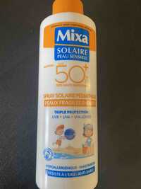 MIXA - Spray solaire pédiatrique SPF 50+