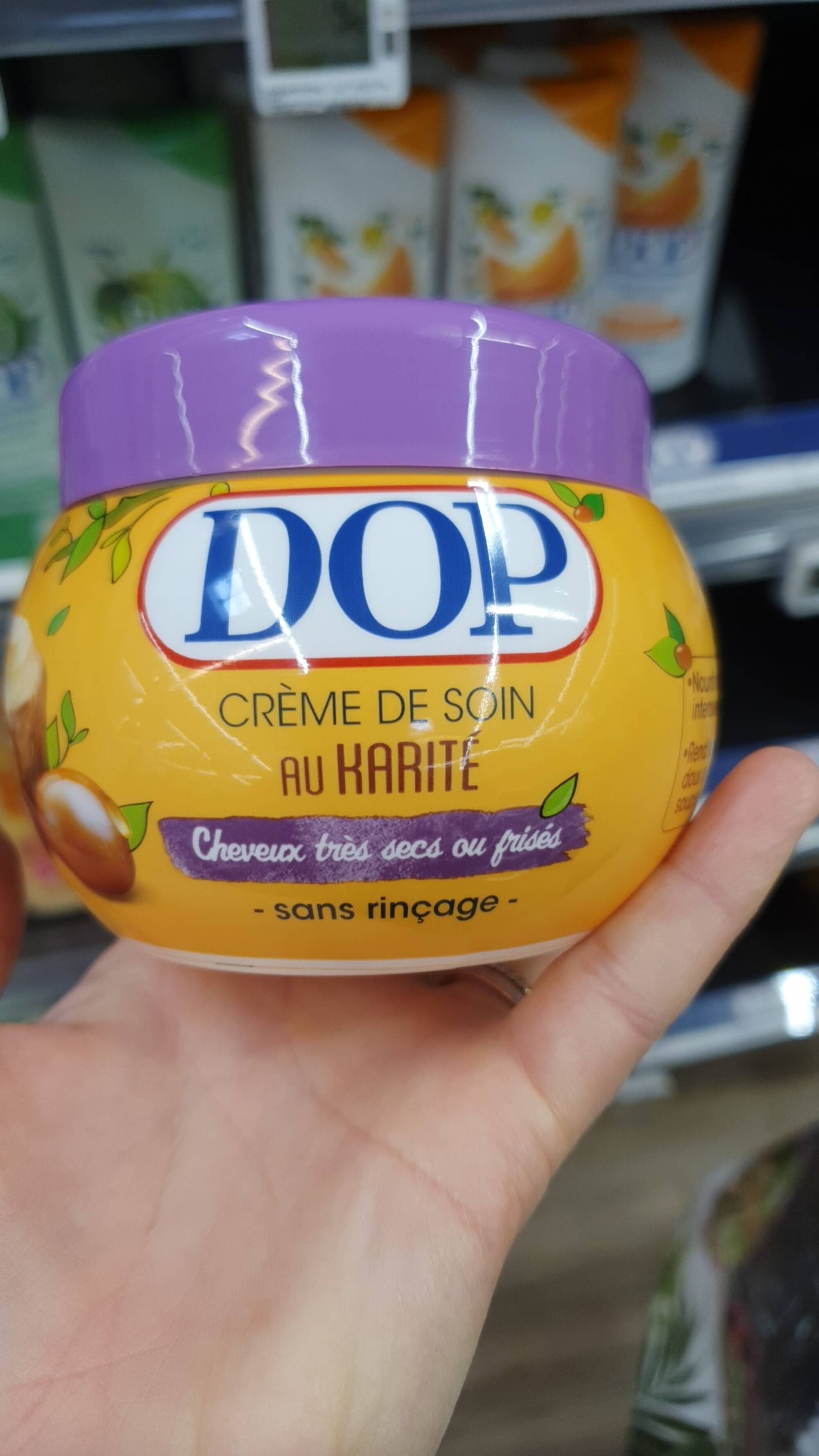 DOP - Crème de soin au Karité - Cheveux très secs ou frisés