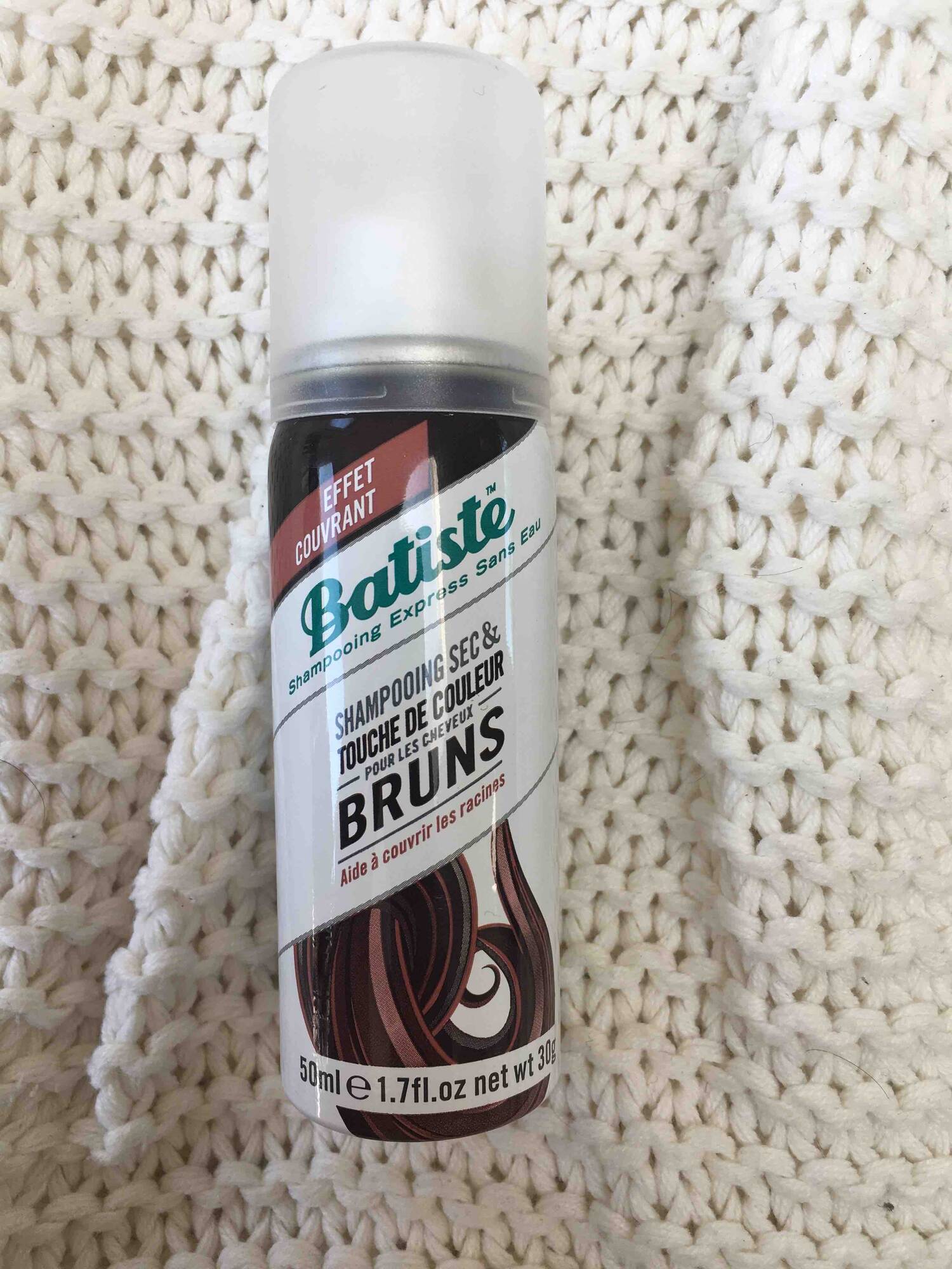 BATISTE - Bruns - Shampooing sec & touche de couleur 