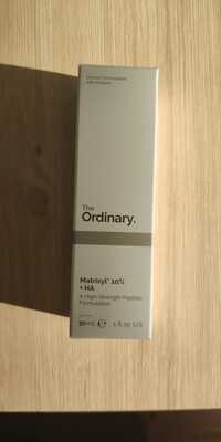 THE ORDINARY - Matrixyl 10% + HA - Peptide formulation serum