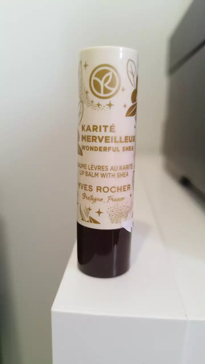 YVES ROCHER - Karité merveilleux - Baume lèvres au karité