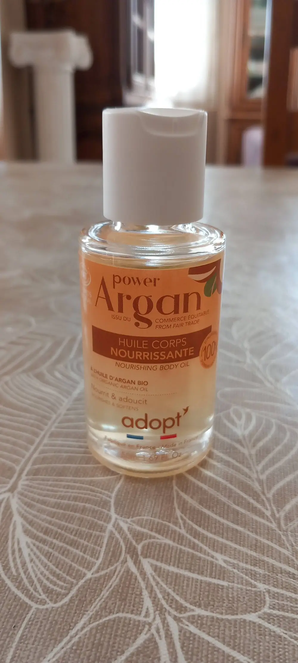 ADOPT' - Power argan - Huile corps nourrissante