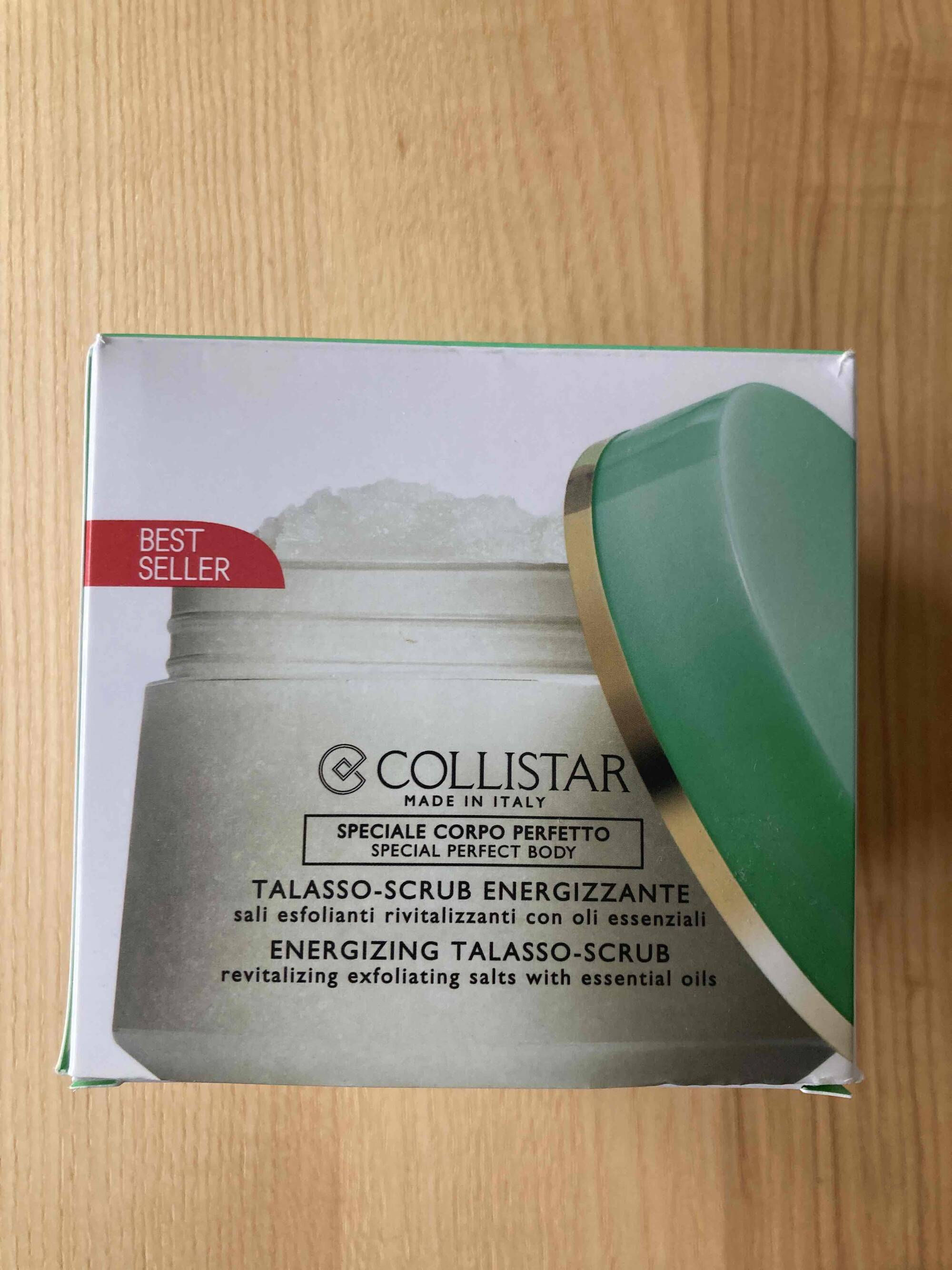 COLLISTAR - Energizing talasso-scrub