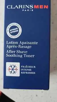 CLARINS MEN PARIS - Lotion apaisante après-rasage