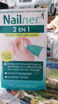 NAILNER - Stylo antimycosique pour les ongles 2 EN 1