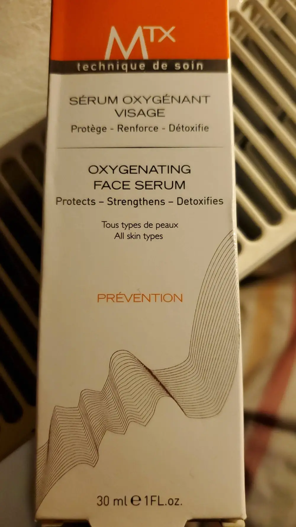 MTX - Sérum oxygénant visage