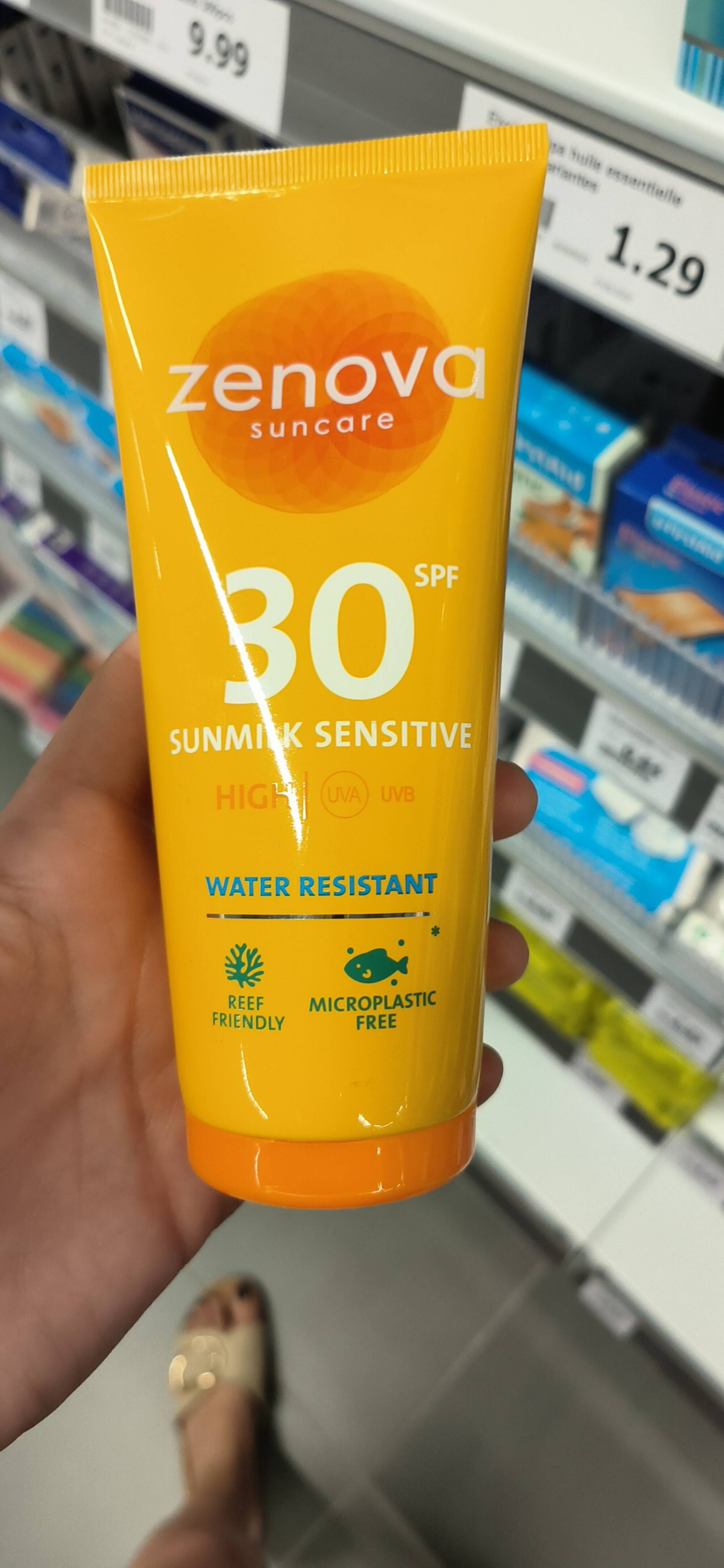 ZENOVA - Suncare - Sunmilk sensitive SPF 30 water resistant