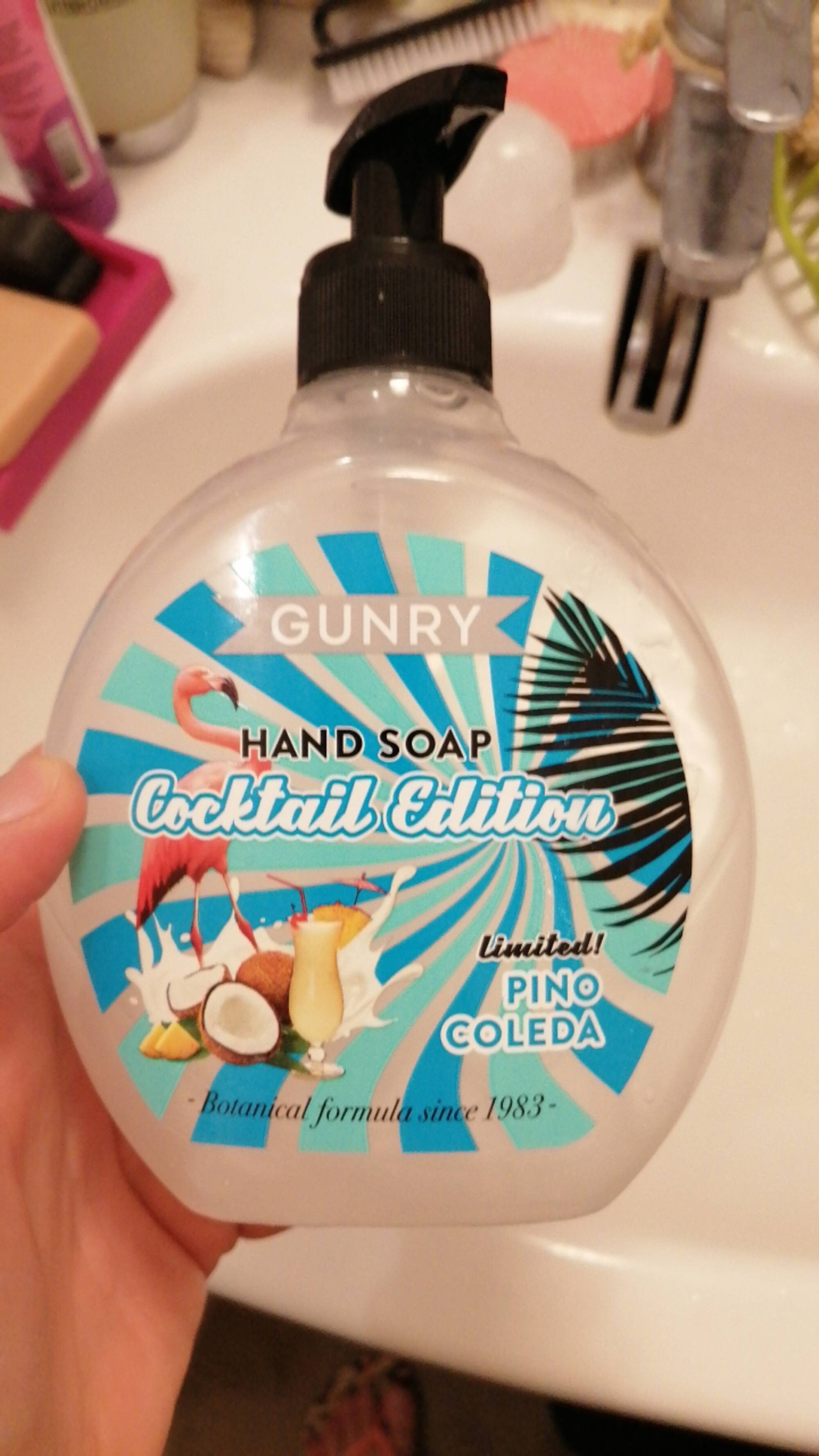 GUNRY - Coktail édition - Hand soap 