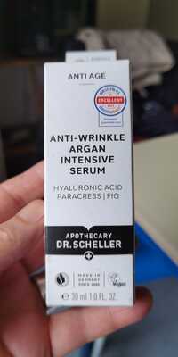 DR. SCHELLER - Anti-wrinkle argan intensive serum