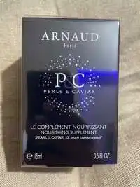 ARNAUD PARIS - Perle & caviar - Complément nourrissant