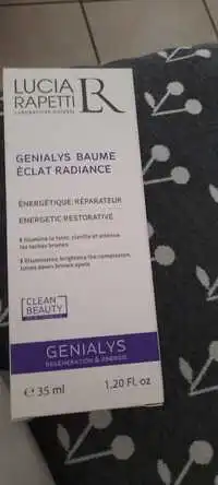 LUCIA RAPETTI - Genialys - Clean beauty