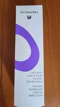 DR. HAUSCHKA - Lait crème pour le corps lavande bois de santal