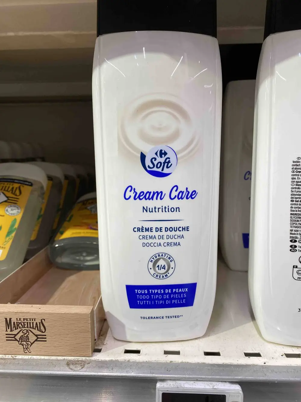 CARREFOUR SOFT - Cream care - Crème de douche