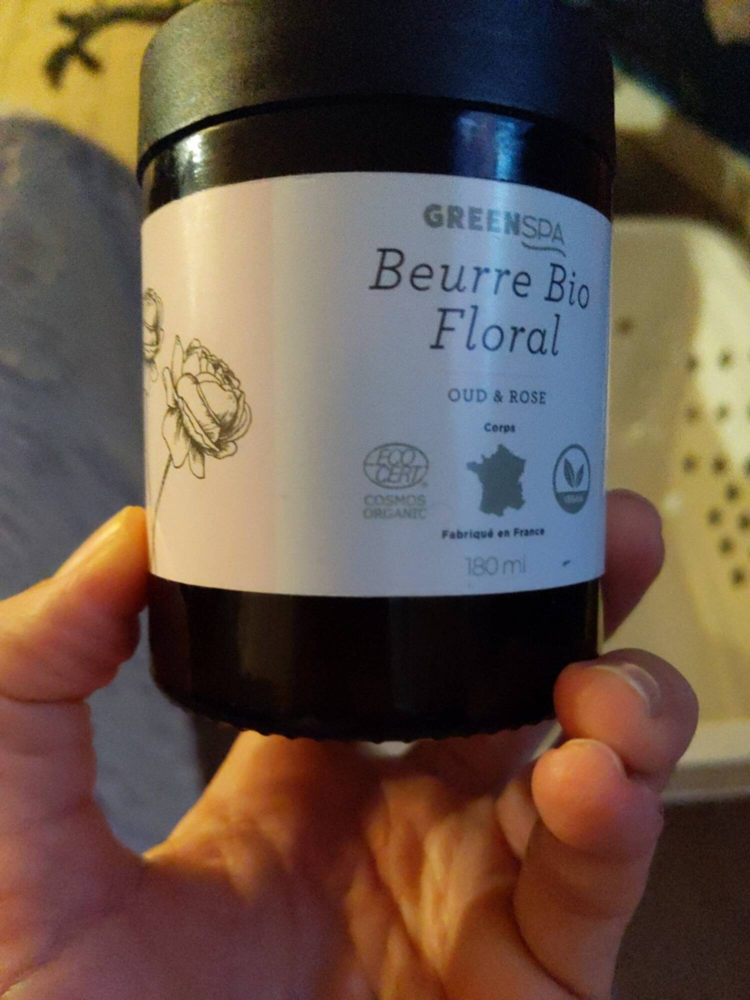 GREEN SPA - Beurre bio floral oud & rose