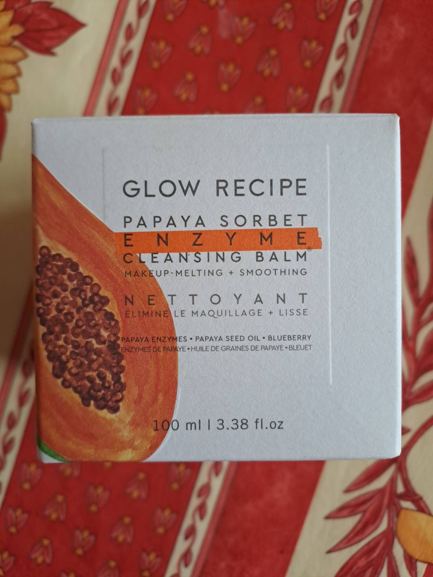 GLOW RECIPE - Papaya sorbet enzyme - Nettoyant 