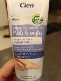 CIEN - Crème nourrissante pieds et ongles 