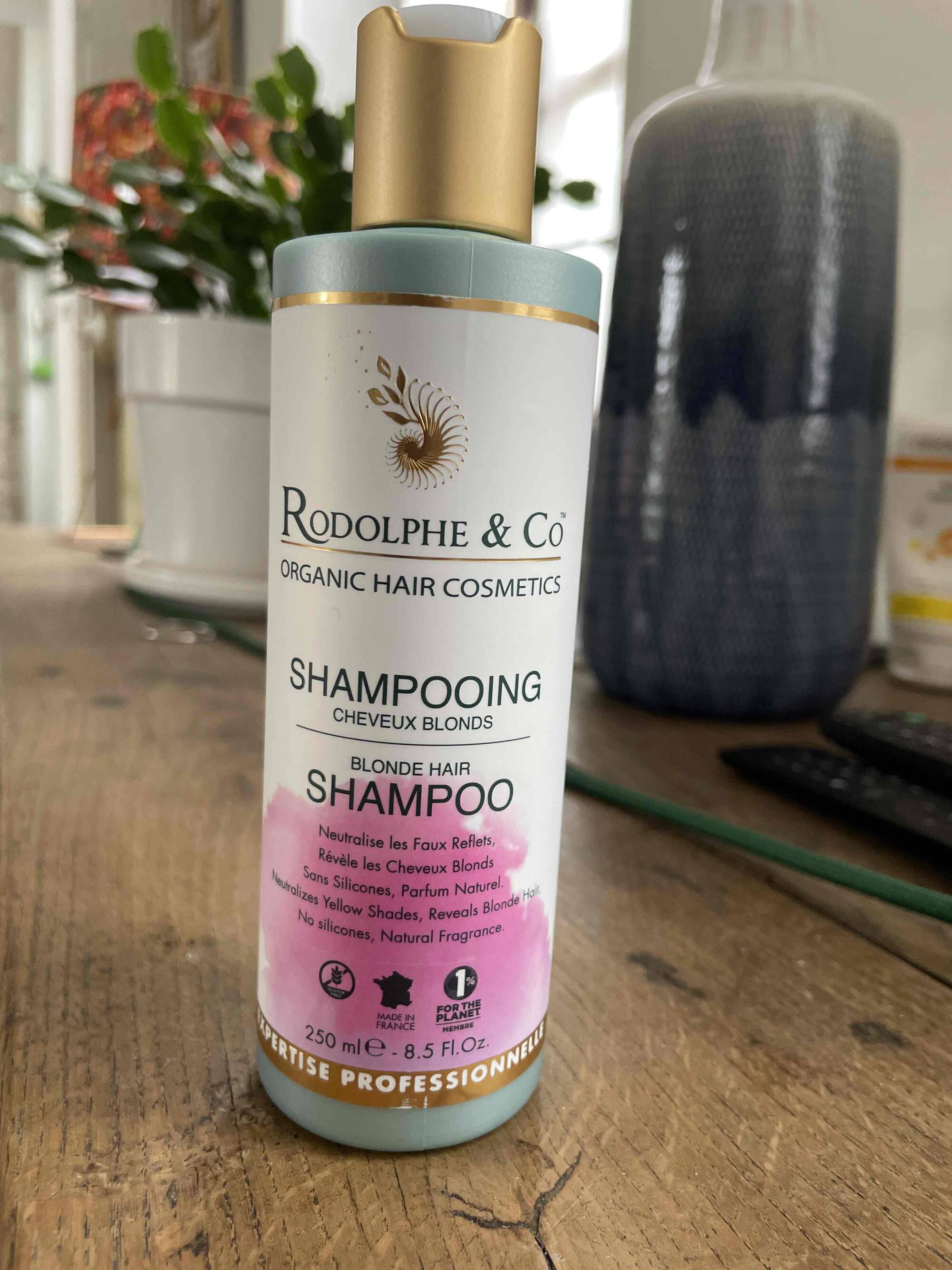 RODOLPHE & CO - Shampooing cheveux blonds