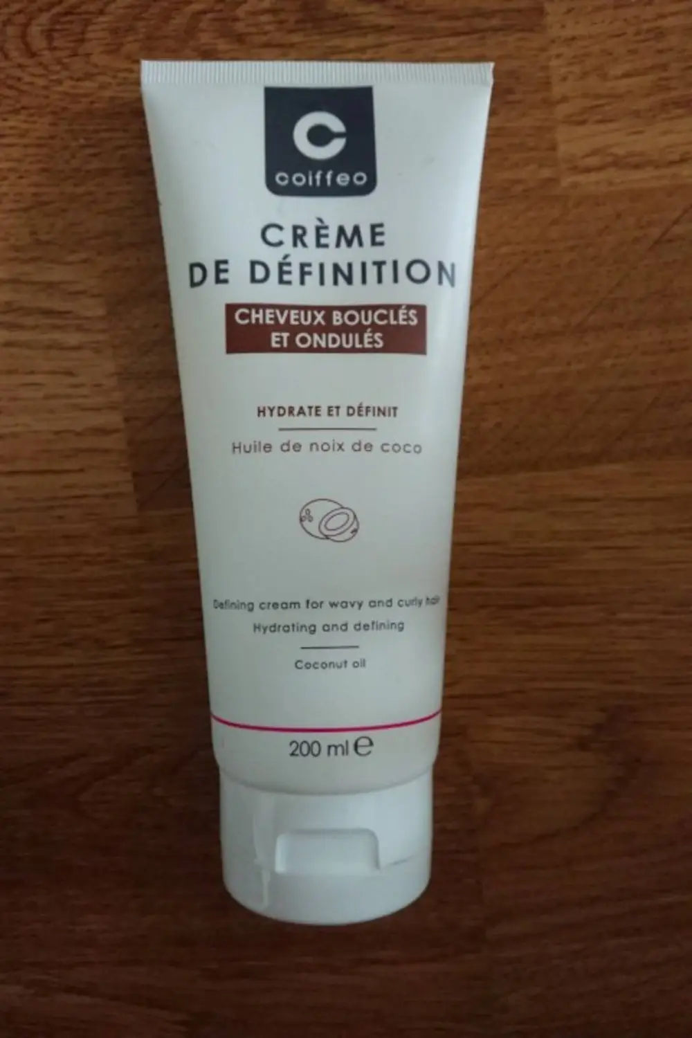 COIFFEO - Crème de définition cheveux bouclés et ondulés