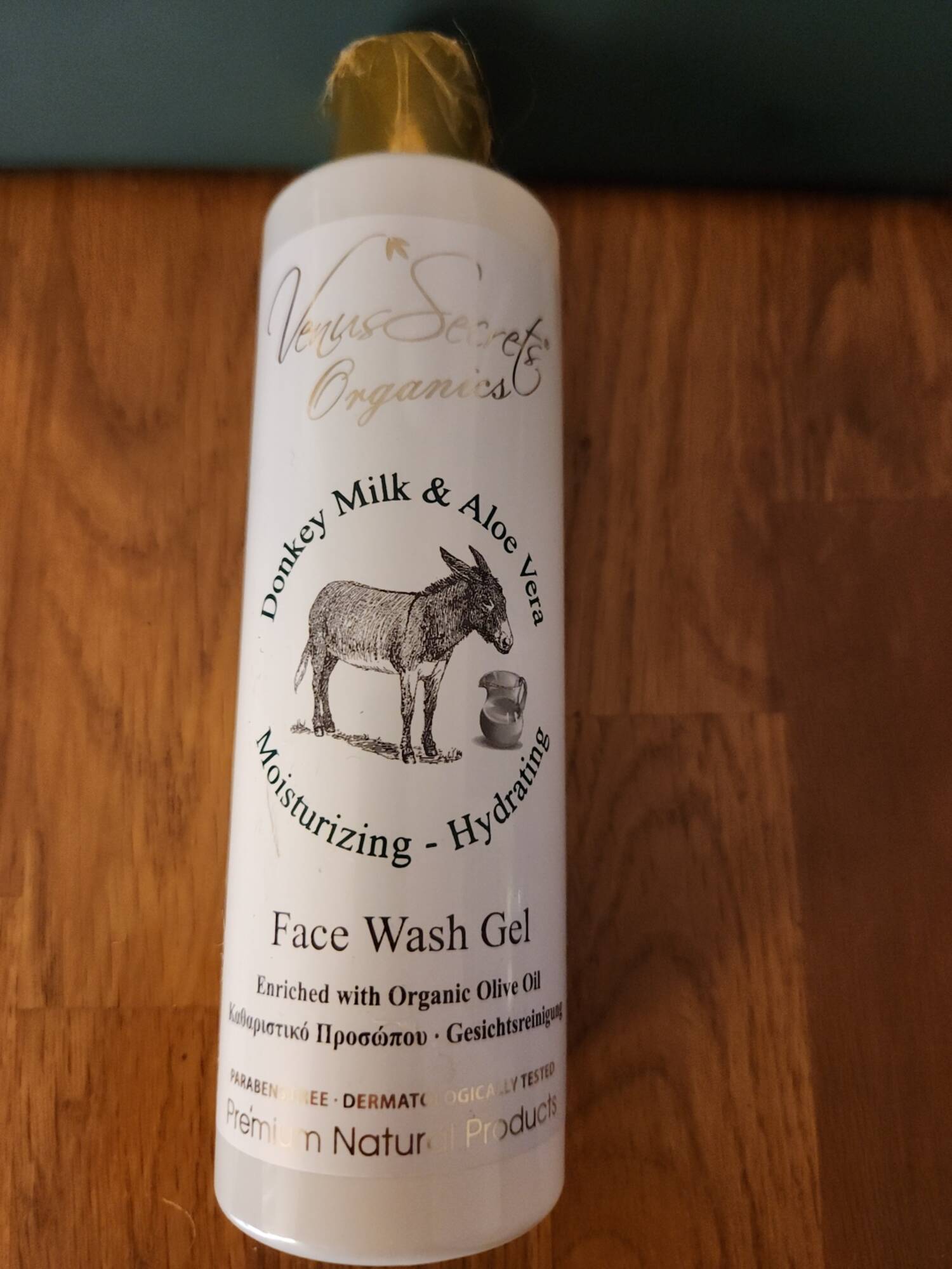 VENUS SECRETS - Donkey milk & aloe vera - Face Wash gel